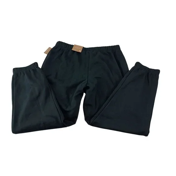 Ultra Flirt Boyfriend Jogger Super Fleece Sweatpants W/Pockets Women's Sz.L Blac - Picture 4 of 5